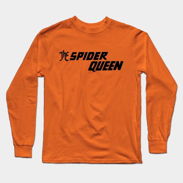 Spider Queen Long Sleeve T-Shirt by CoverTales